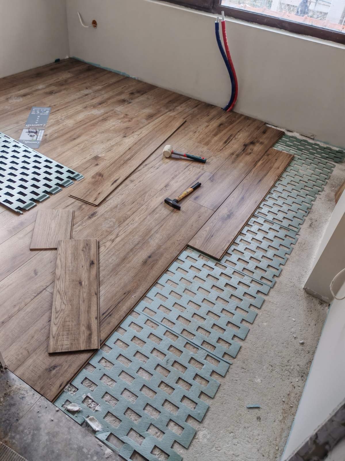 Монтаж на паркети